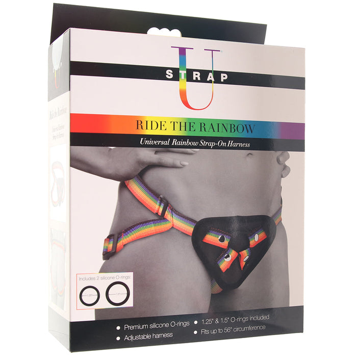 Ride the Rainbow Universal Rainbow Strap-On Harness