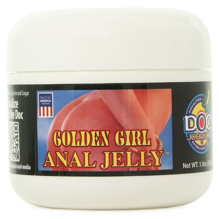 Golden Girl Anal Jelly Lubricant in 2oz/57g