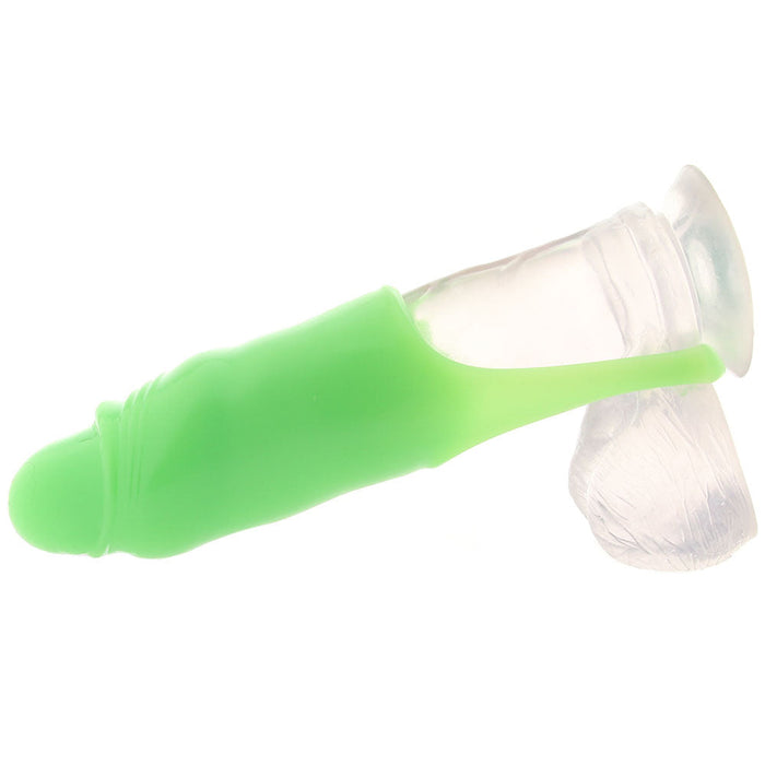 Ouch! Glow In The Dark Thick Smooth Penis Sleeve