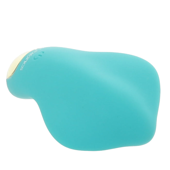 Slay Pleaser Clitoral Stimulator in Teal