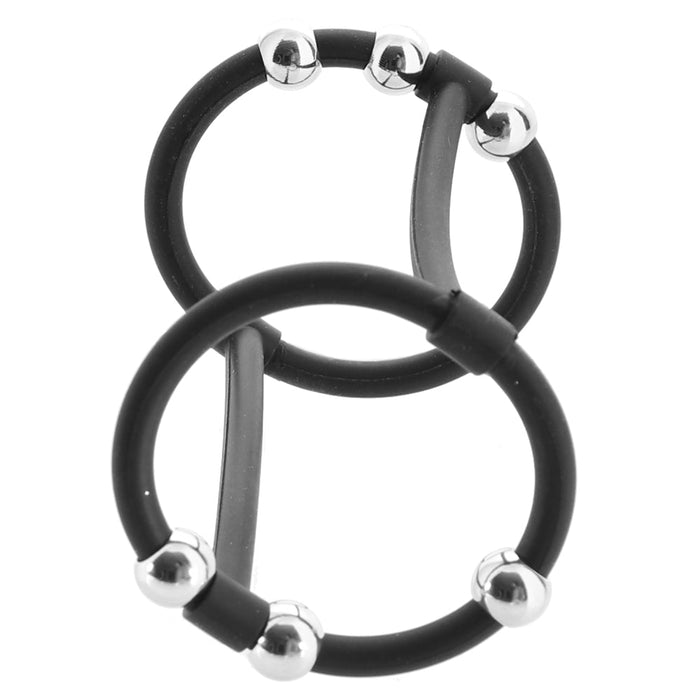 Steel Beaded Dual Silicone Enhancer Cage