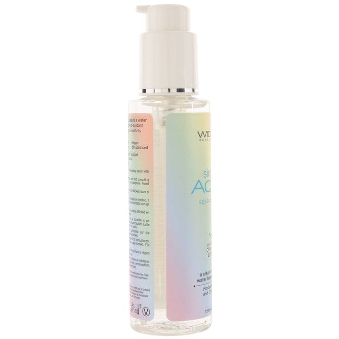 Simply Aqua Special Edition Lube 4oz/120ml