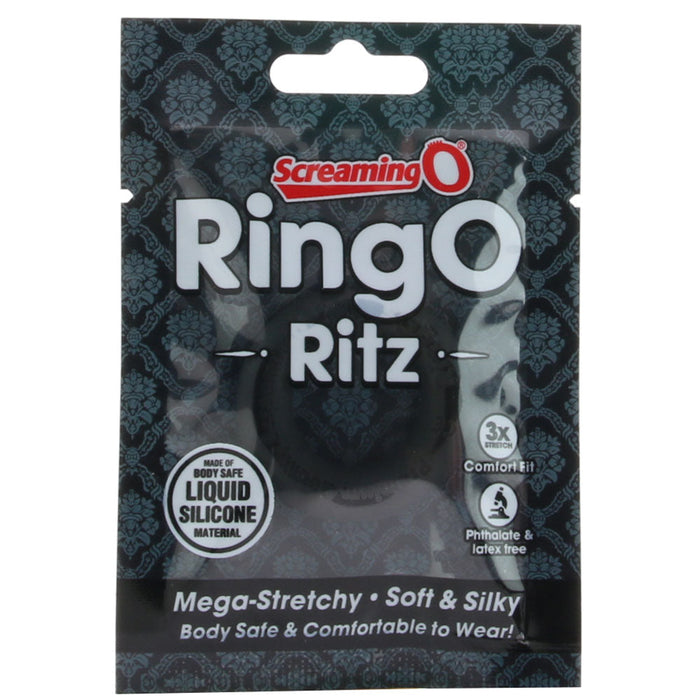 RingO Ritz Cock Ring in Black