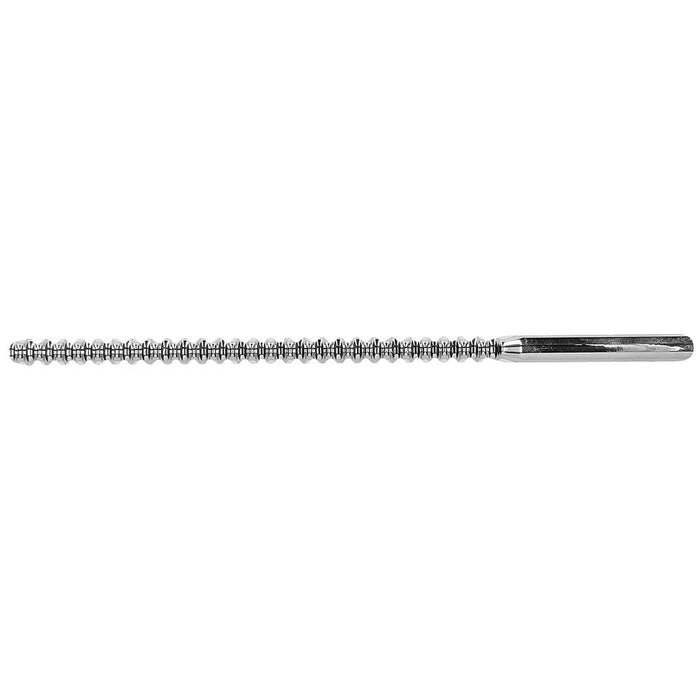 Ouch! Ribbed 10mm Steel Urethral Dilator