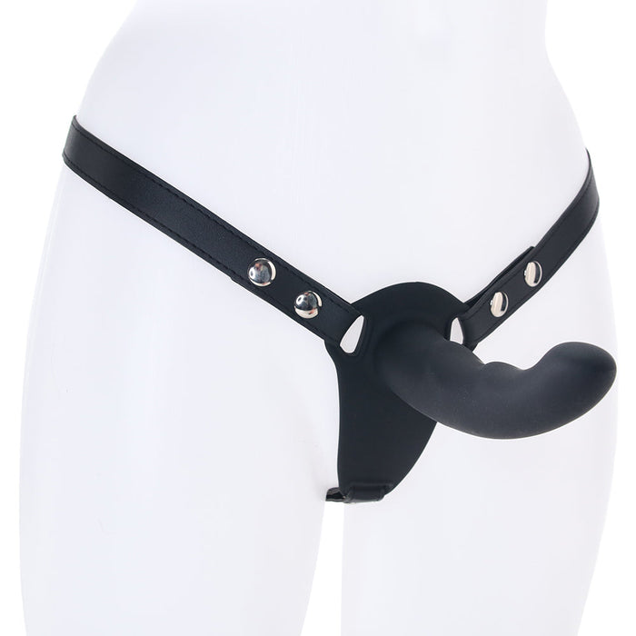 Ouch! Adjustable Dual Ridged Strap-On Vibe