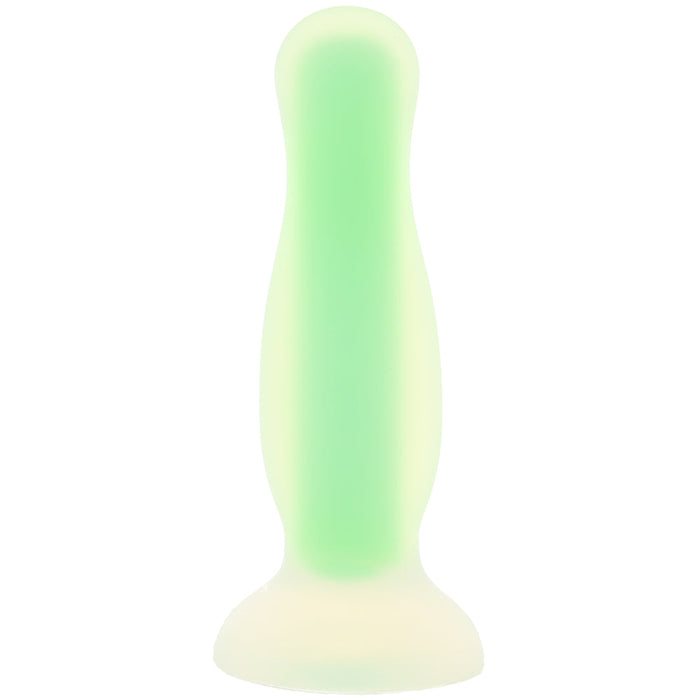 Luminous Glow In The Dark Large Butt Plug in Green