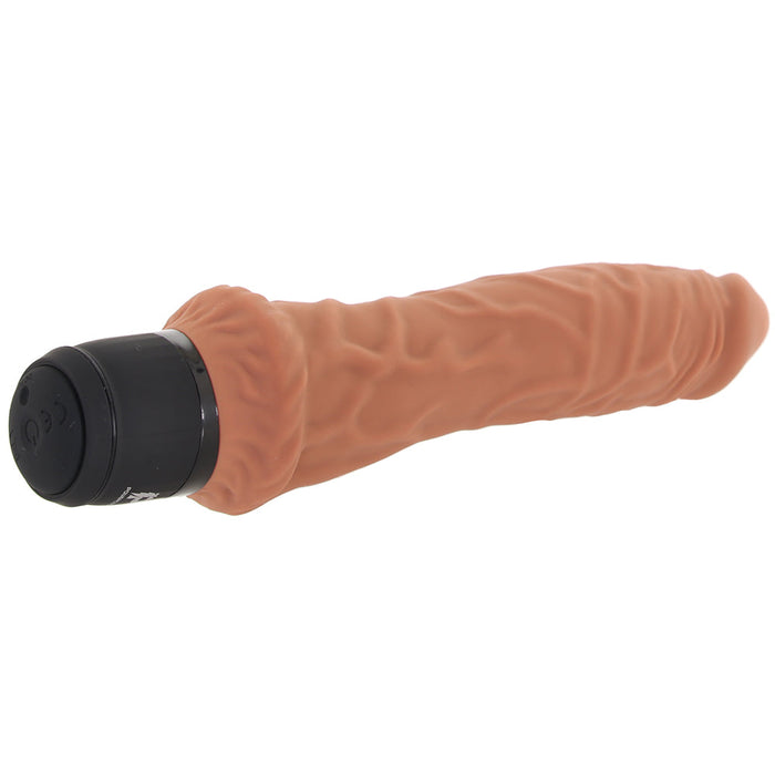 PowerCock 8 Inch Girthy Realistic Vibe in Mocha