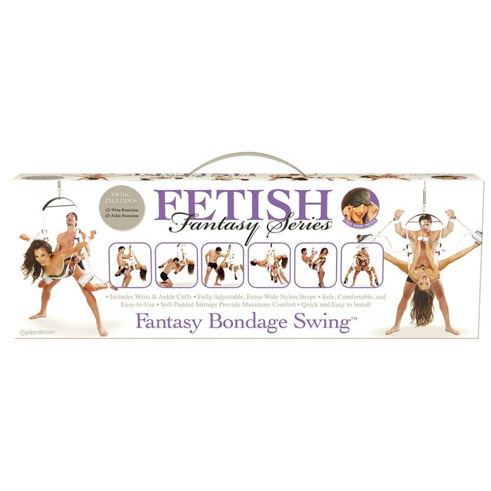 Fetish Fantasy Bondage Swing in White