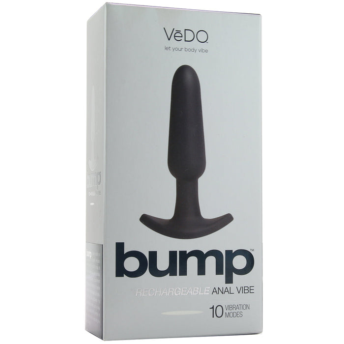 Bump Rechargeable Anal Vibe in Just Black