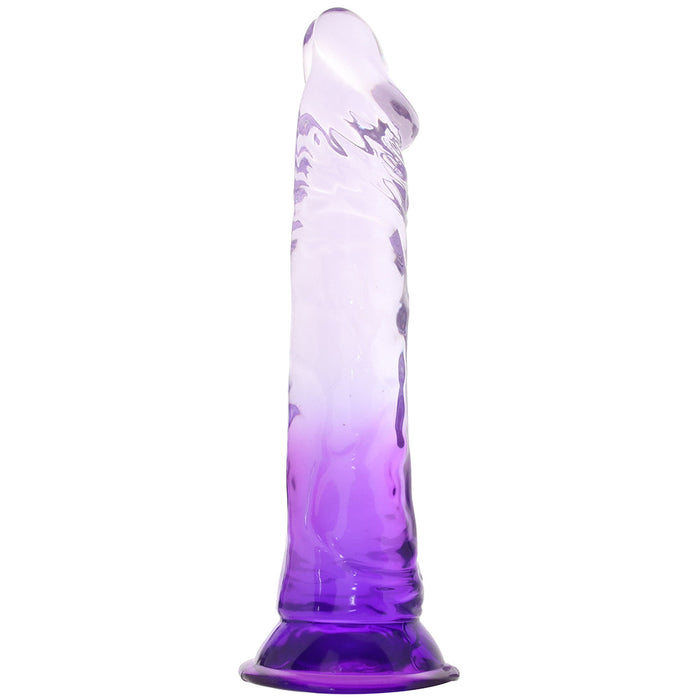 King Cock 8 Inch Dildo in Purple