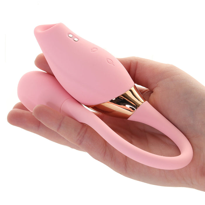 Shegasm Tandem Plus Clitoral Suction Stimulator & Egg Vibe