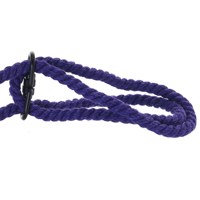 Merci Restrain Hemp Wrist/Ankle Cuffs in Purple