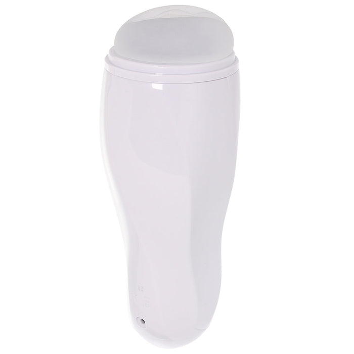 Selopa Pleasure Can Vibrating Stroker in White