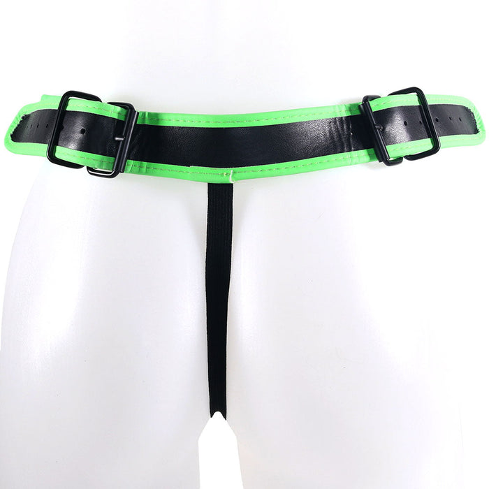 Ouch! Glow In The Dark Side Buckle Jock Strap in L/XL