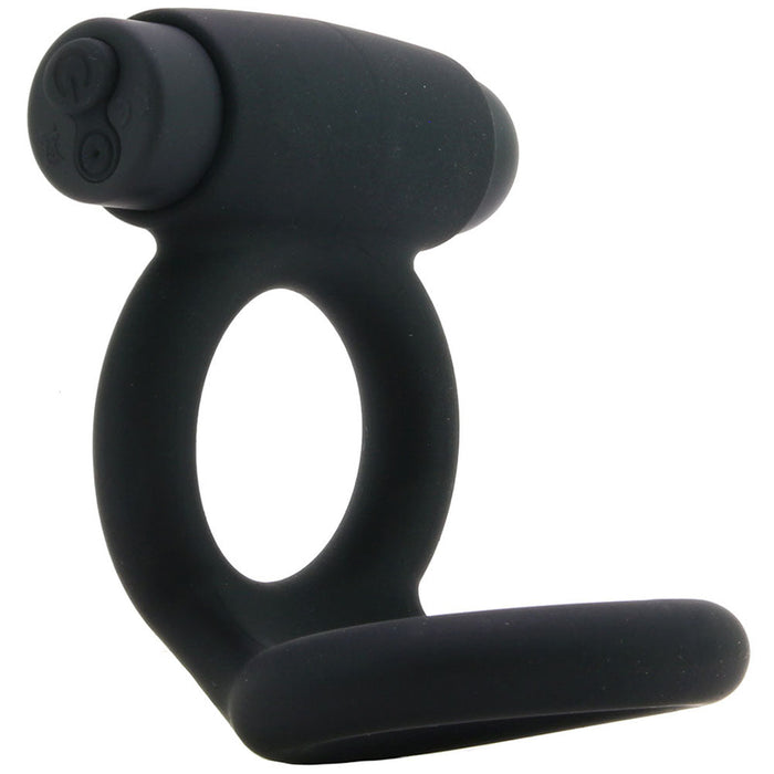 Control Vibrating Silicone Cock & Ball C-Ring