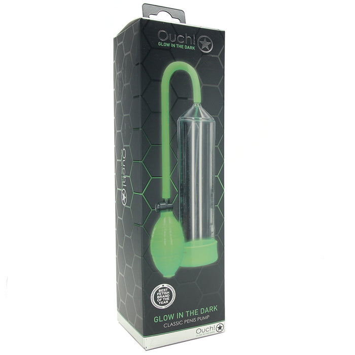 Ouch! Glow In The Dark Classic Penis Pump