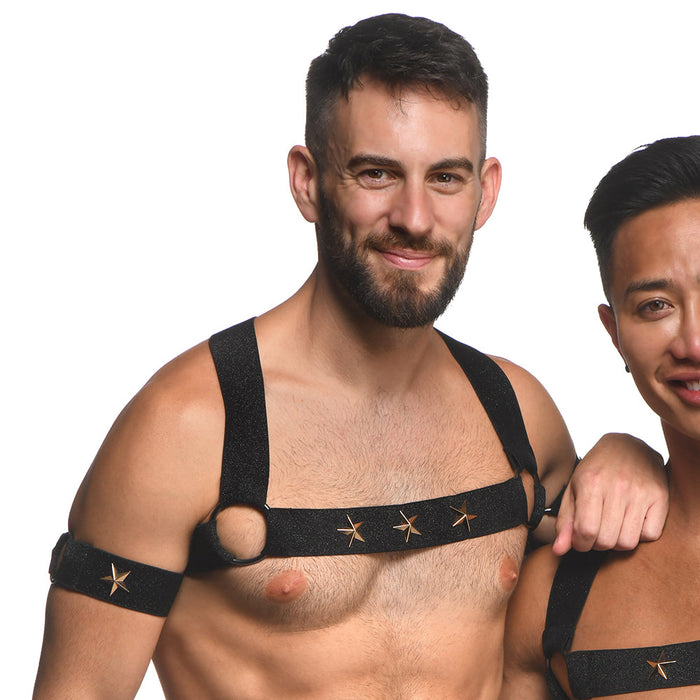 Master Series Rave Harness Elastic Chest Harness /XL