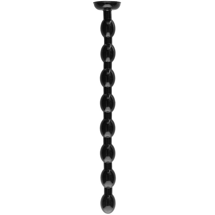 Ouch! Beaded Ass Snake 19 Inch Dildo