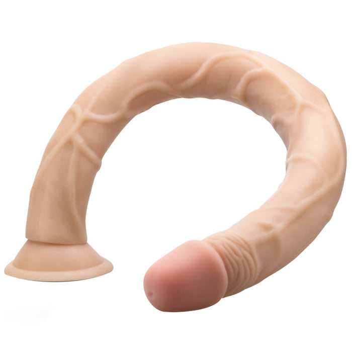 Dr. Skin 19 Inch Dildo in Beige