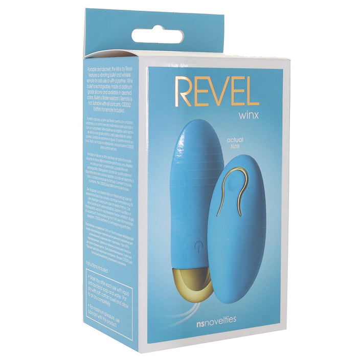 Revel Winx Remote Bullet Vibe in Blue