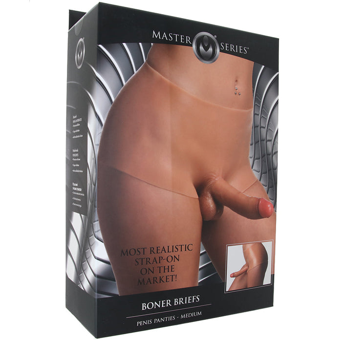 Master Series Boner Briefs Realistic Strap-On