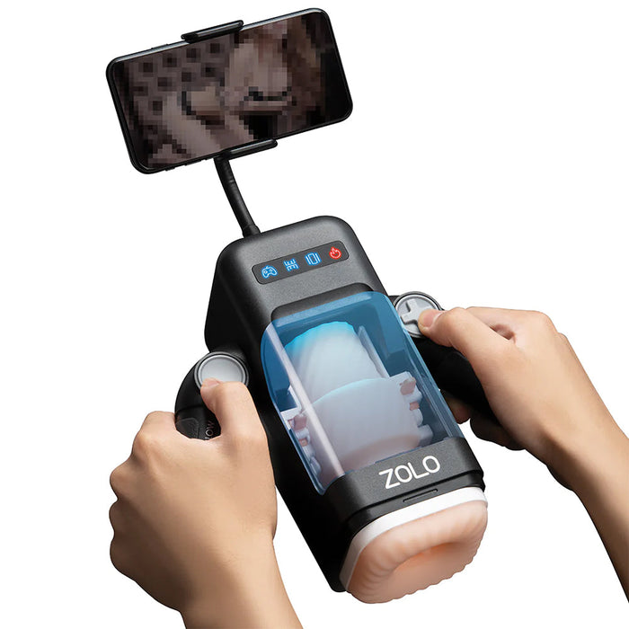 Zolo Blowstation Masturbator with Phone Mount