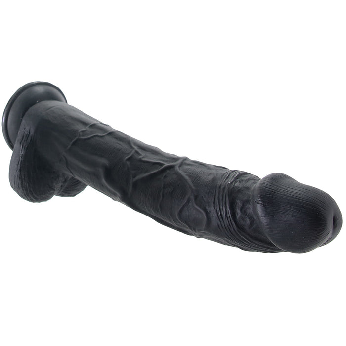 Master Cock Hung Harry 11.75 Inch Ballsy Dildo in Black