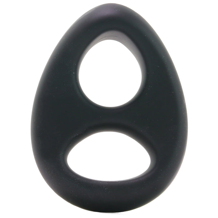 Renegade Romeo Soft Silicone Dual Ring in Black