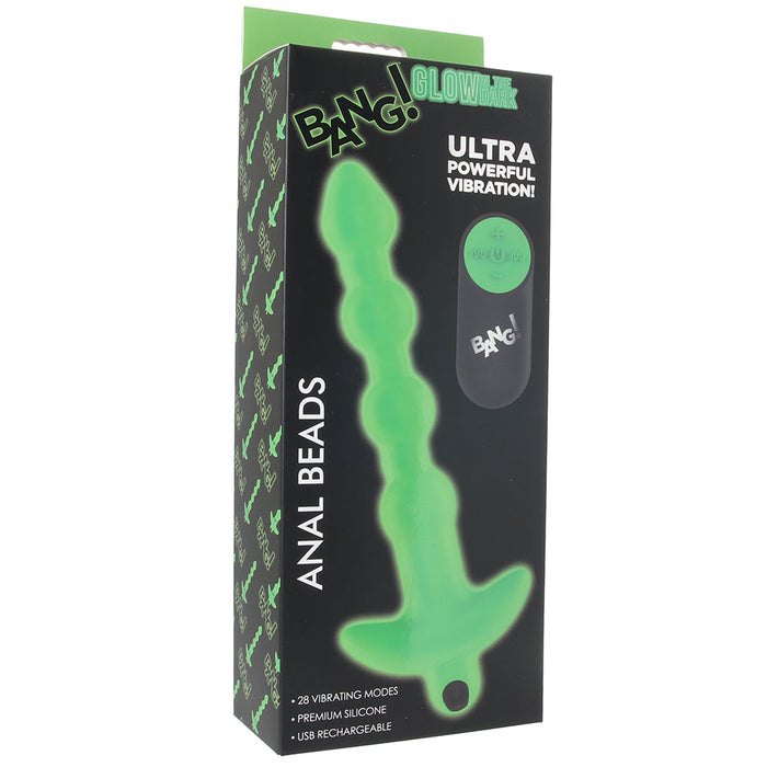 Bang! Glow-in-the-Dark Anal Bead Vibe