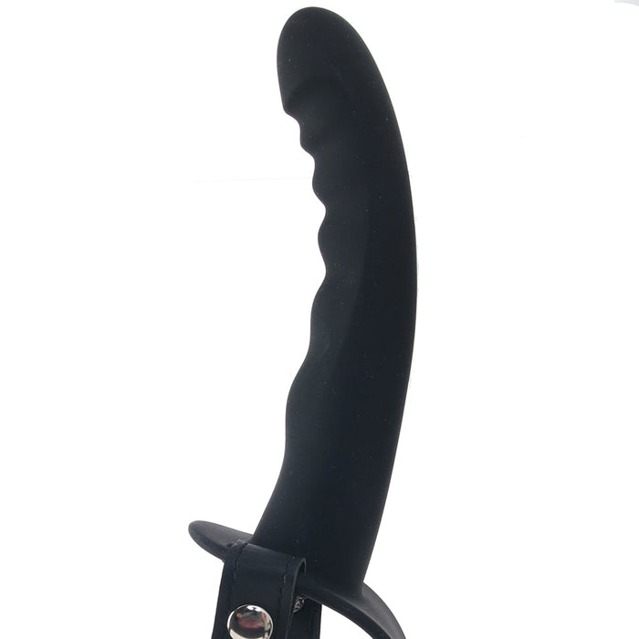 Ouch! Adjustable Ribbed Strap-On Vibe