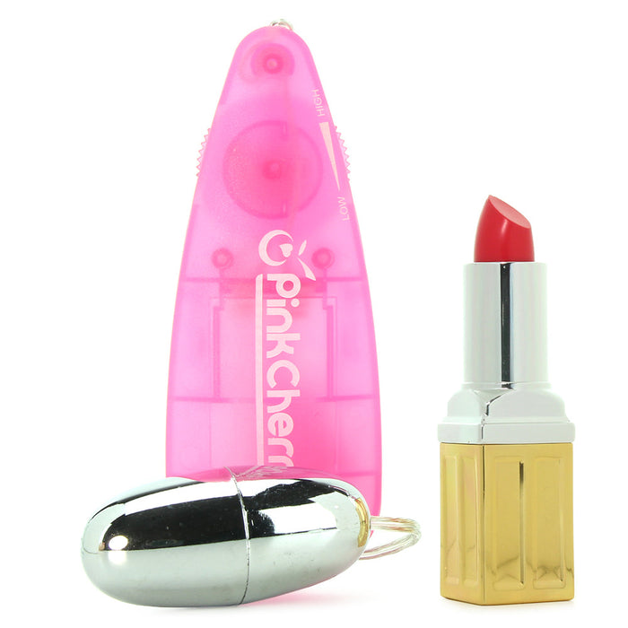 FantasyCherry Slim Teardrop Bullet Vibrator in Pink