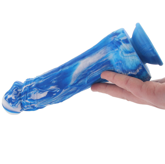 Twisted Love 6 Inch Twisted Dildo in Blue