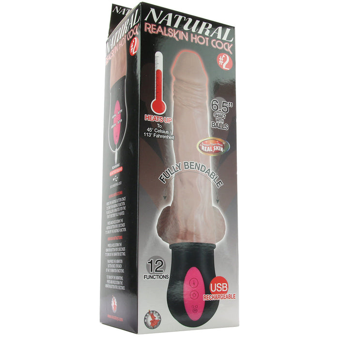 Natural Realskin Hot Cock #2 Vibe