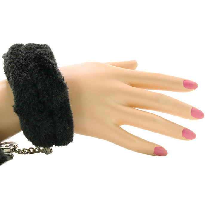 Fetish Fantasy Furry Cuffs in Black