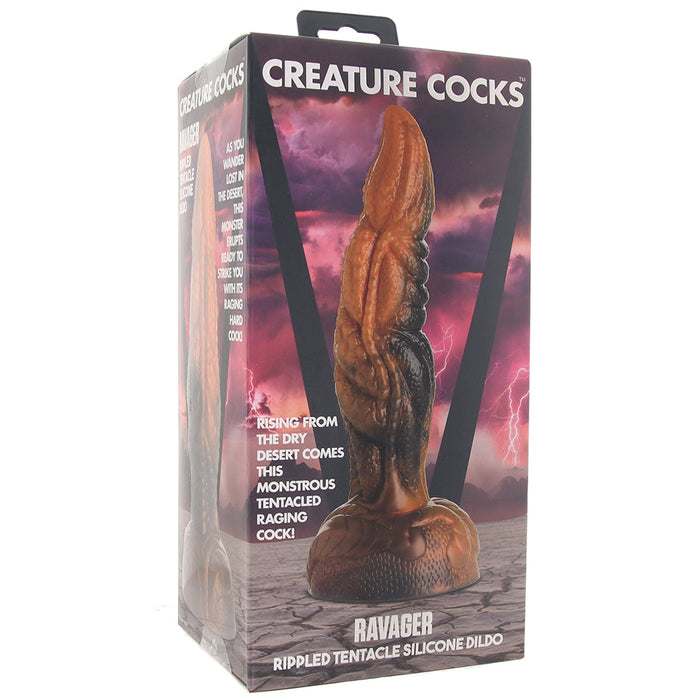 Creature Cocks Ravager Rippled Tentacle Dildo