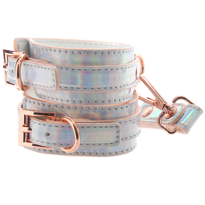 Cosmo Bondage Holographic Wrist Cuffs