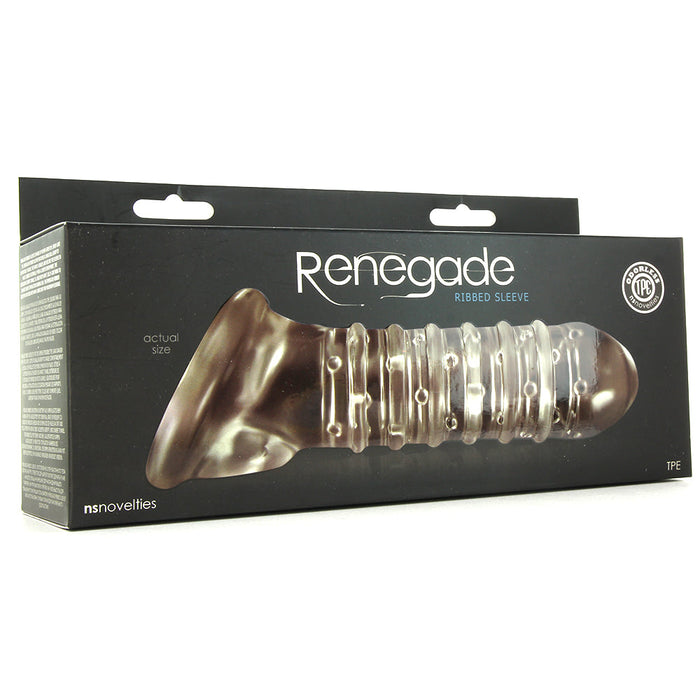 Renegade Ribbed Sleeve in Clear