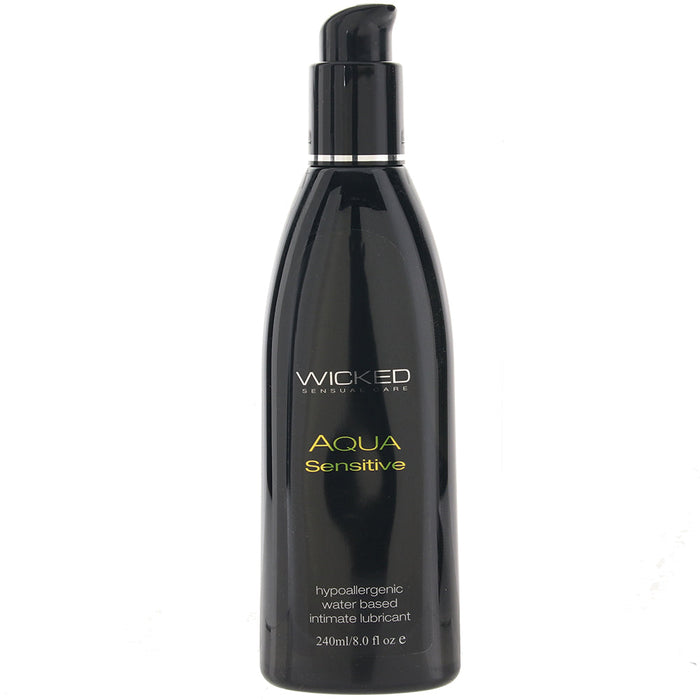 Aqua Sensitive Lubricant 8oz/240ml in Hypoallergenic