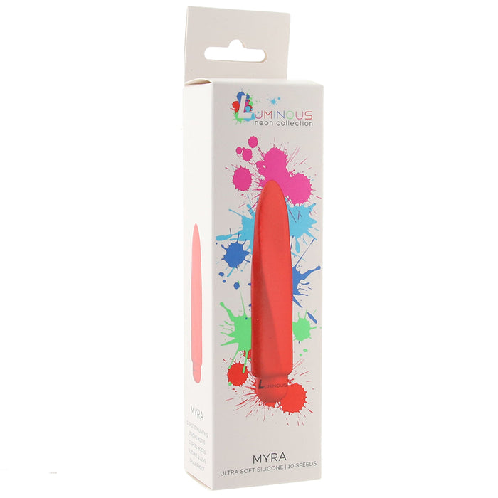 Luminous Myra Silicone Bullet Vibe in Red