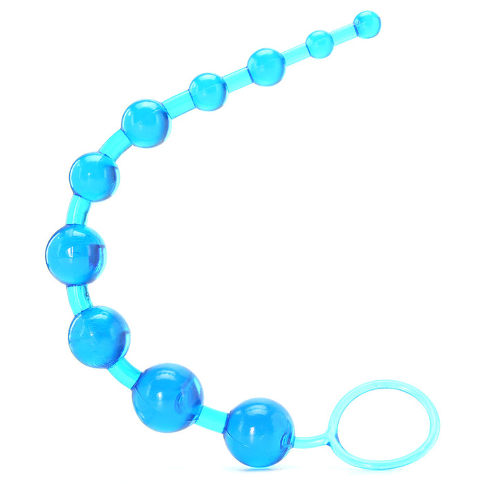 X-10 Anal Beads in Blue