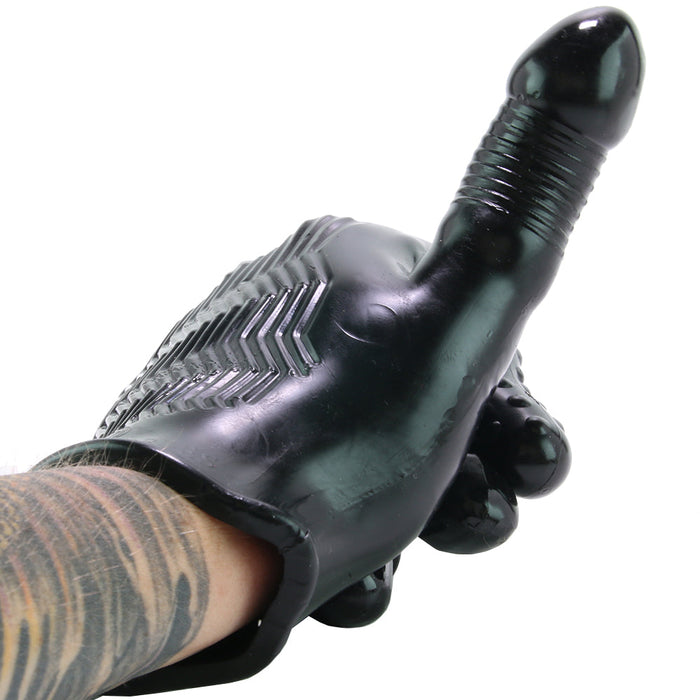 Pleasure Poker Textured Stimulation Glove