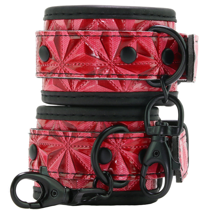 Sinful Vinyl Bondage Kit in Red/Black